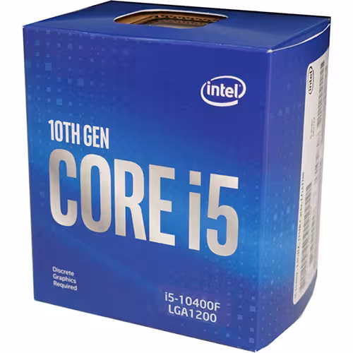 پردازنده اینتل Core i5 10400F به همراه خنک کننده