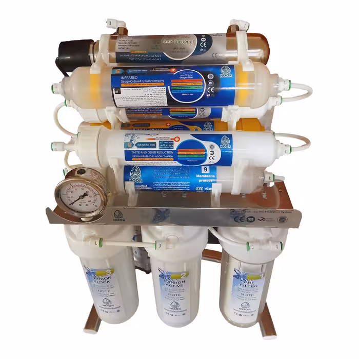 دستگاه تصفیه کننده آب رسا نور بابایی مدل X chrome m1000 به همراه فیلتر بسته 4 عددی