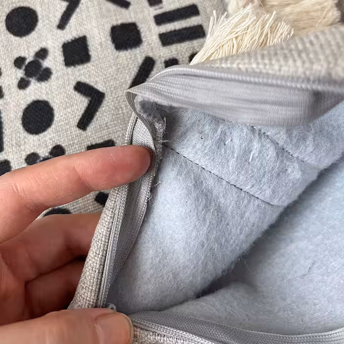 کاور کوسن مدل بوهو استایل مکرومه کد 3033