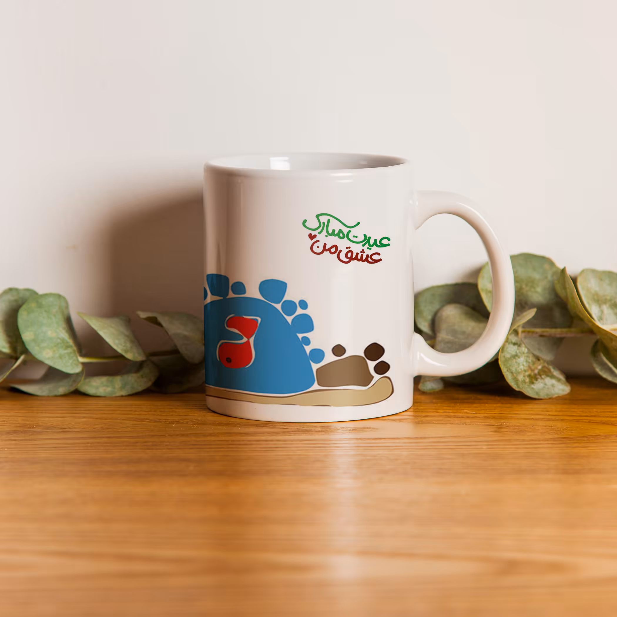 ماگ طرح نوروز مدل عیدی عشق من 02