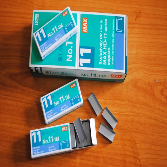 سوزن منگنه مکس مدل NO11-M بسته 10000 عددی