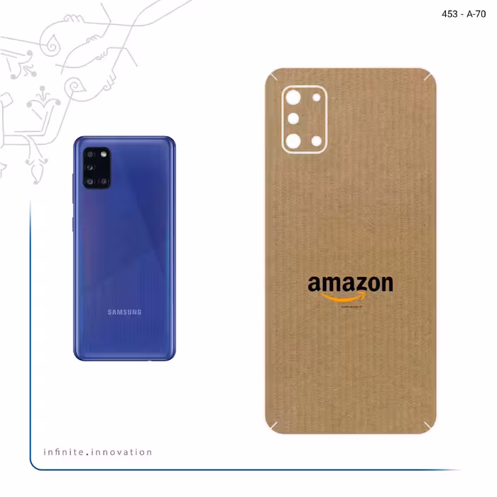 برچسب پوششی ماهوت مدل Amazon مناسب برای گوشی موبایل سامسونگ Galaxy A31