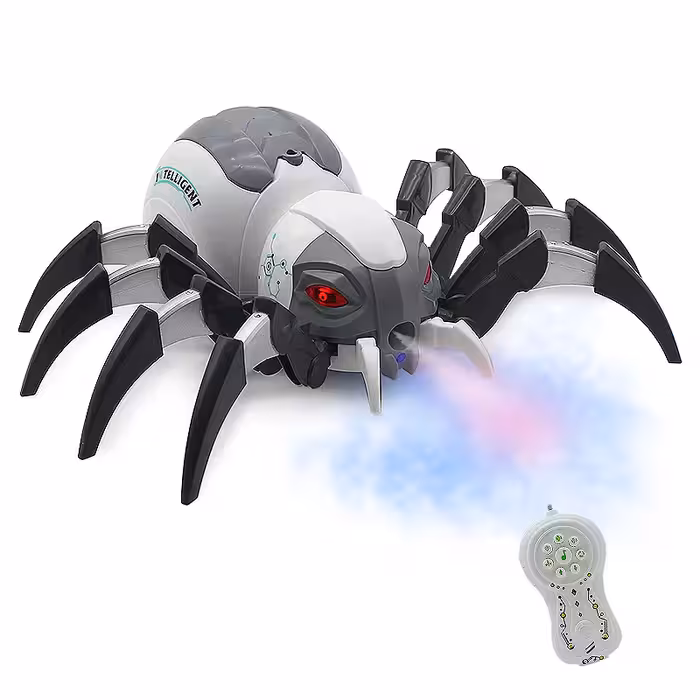 ربات کنترلی مدل عنکبوت دودزا شارژی صدادار کد 128A-30