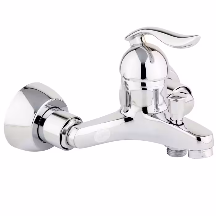 شیر حمام شیرالات رز مدل ونیز پلاس به همراه علم دوش 