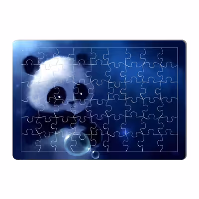 پازل 54 تکه طرح پاندا کونگ فوکار مدل P1000