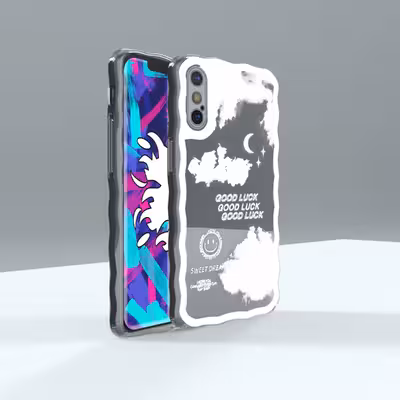 کاور لاین کینگ مدل Abresefidmojdar مناسب برای گوشی موبایل اپل iPhone X/Xs