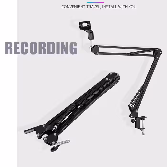 پایه میکروفن رکوردینگ مدل desk