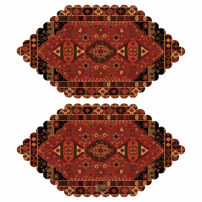 ست رومیزی 2 تکه رنس مدل TT5-42455