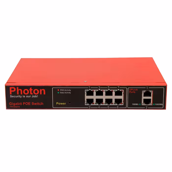 سوییچ شبکه 10 پورت فوتون مدل PH-802-V5