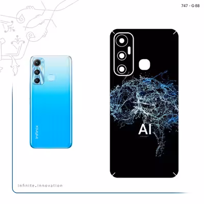 برچسب پوششی ماهوت مدل Artificial intelligence 2 مناسب برای گوشی موبایل اینفینیکس Hot 11