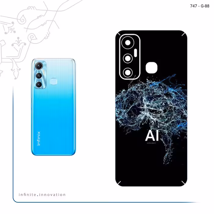 برچسب پوششی ماهوت مدل Artificial intelligence 2 مناسب برای گوشی موبایل اینفینیکس Hot 11