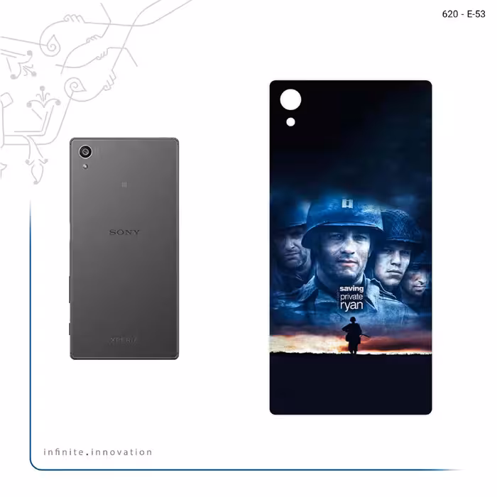 برچسب پوششی ماهوت مدل Saving Private Ryan مناسب برای گوشی موبایل سونی Xperia Z5