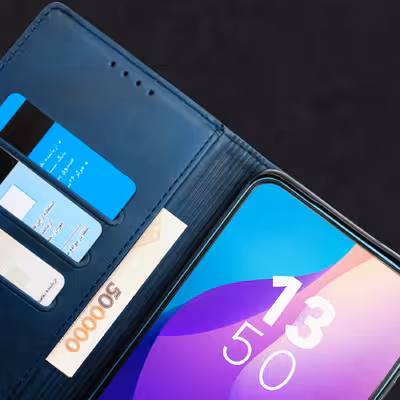 کیف کلاسوری مونیکا مدل چرمی مناسب برای گوشی موبایل سامسونگ Galaxy J5 Prime