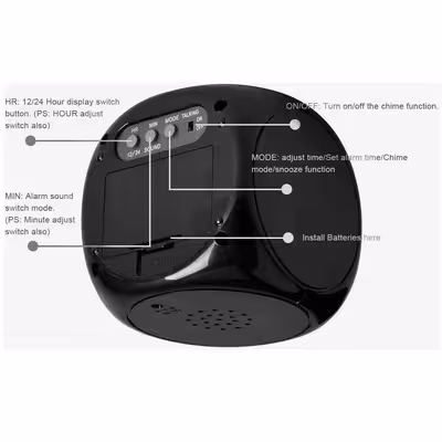 ساعت رومیزی دیجیتال ایمکس کلاک مدل Projector