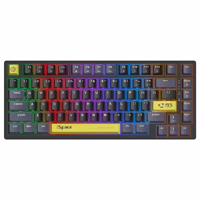 Onikuma G52 RGB Wired Mechanical Keyboard – Black