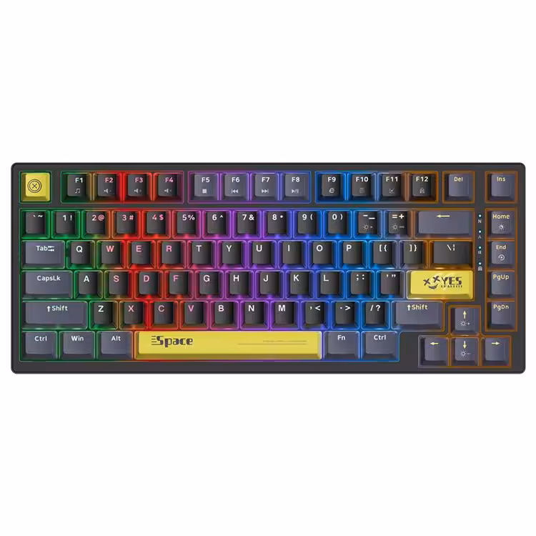 Onikuma G52 RGB Wired Mechanical Keyboard – Black