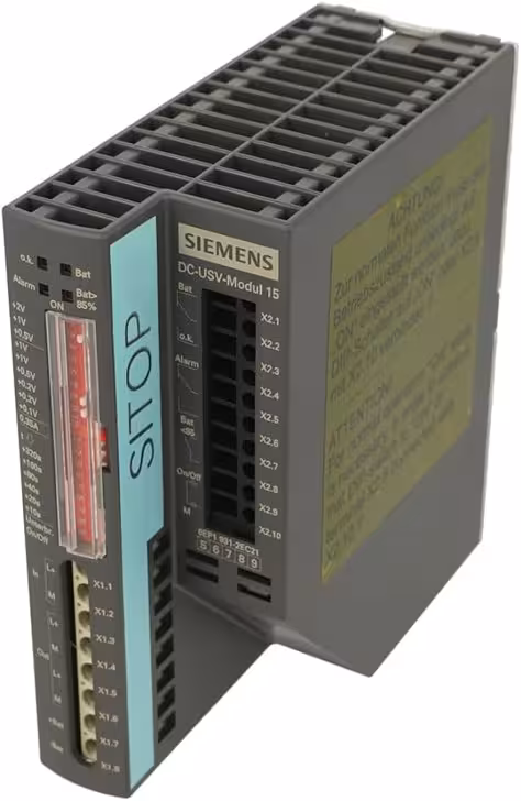 پاور منبع تغذیه DC UPS module چهل آمپر 24 ولت DC زیمنس