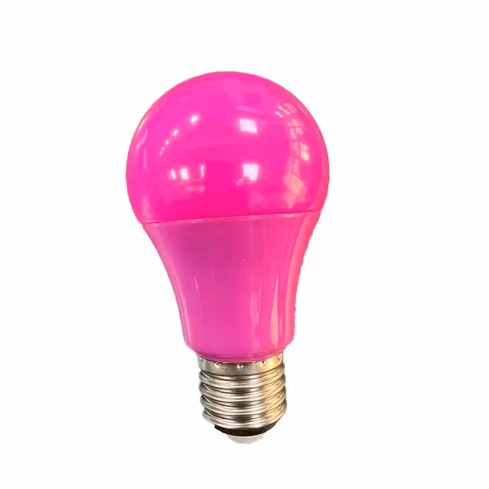 لامپ 9 وات LED رنگی بنفش پارس پریا