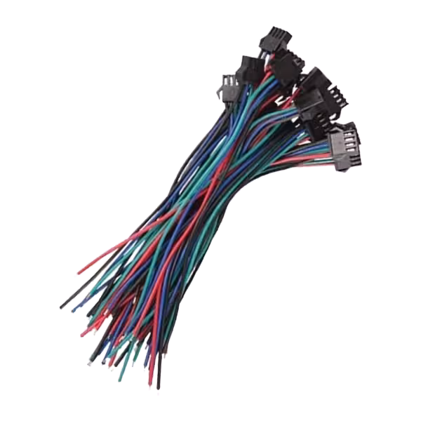 کانکتور بین راهی SM مادگی سیم دار 4 پین