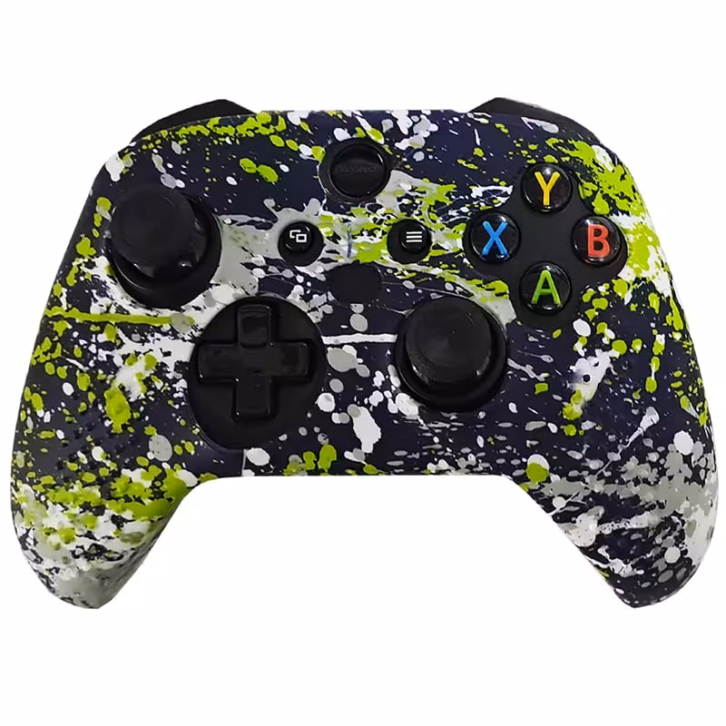 محافظ دسته Xbox Series X/S طرح رنگارنگ سبز