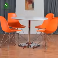 میز ناهارخوری چهارنفره پایه فلزی