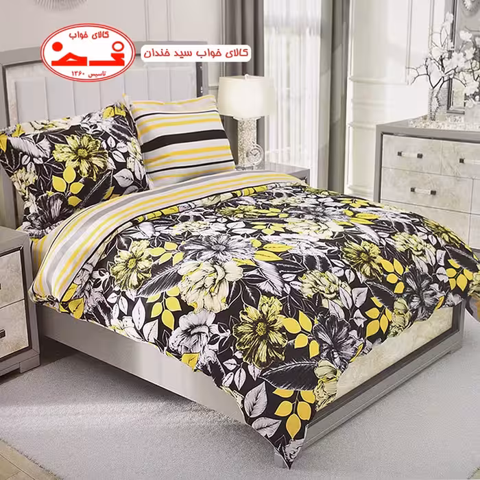 لحاف و روتختی یکنفره مگنولیا