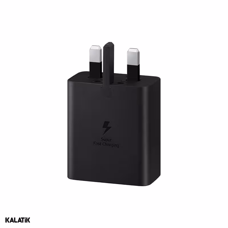 شارژر دیواری 45W سامسونگ مدل EP-T4510 سوپرفست PD تک پورت سه پین-شارسل