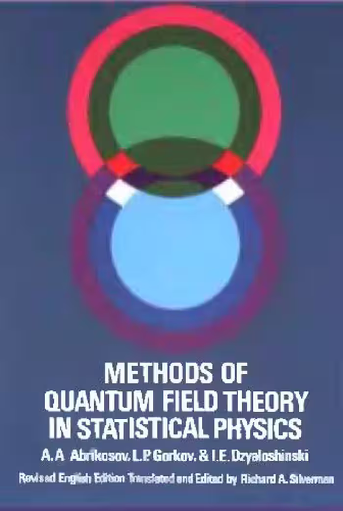 خرید و دانلود نسخه کامل کتاب Quantum Field Theoretical Methods in Statistical Physics