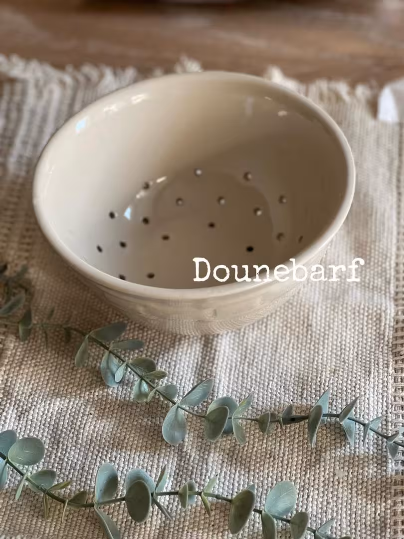 آبکش سرامیکی گرد