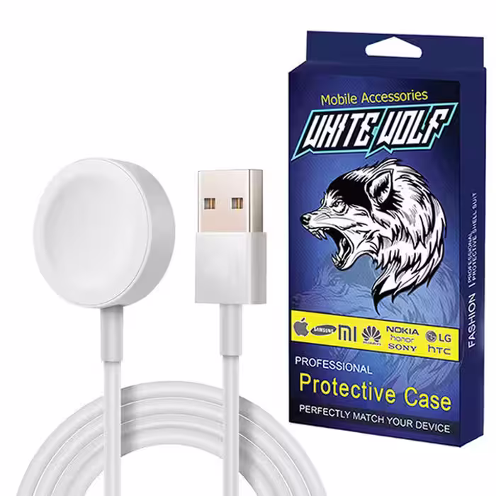 کابل شارژ وایت ولف مدل WF-Cable مناسب برای ساعت هوشمند اسمارت واچ T800 Ultra