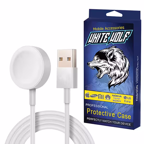 کابل شارژ وایت ولف مدل WF-Cable مناسب برای ساعت هوشمند اسمارت واچ T800 Ultra