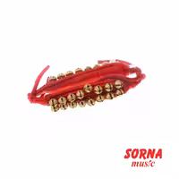 افکت Bells 2 rows pair on velvet anklet