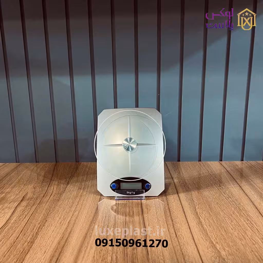 ترازو آشپزخانه دیجیتال صفحه شیشه ای