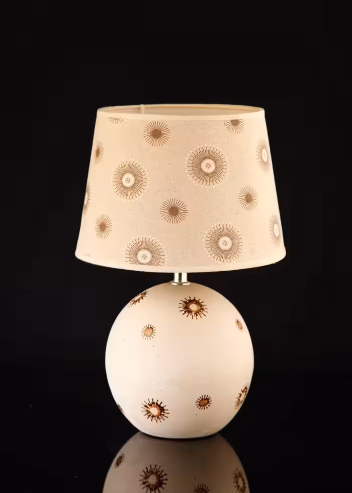 آباژور رومیزی سرامیک آسا