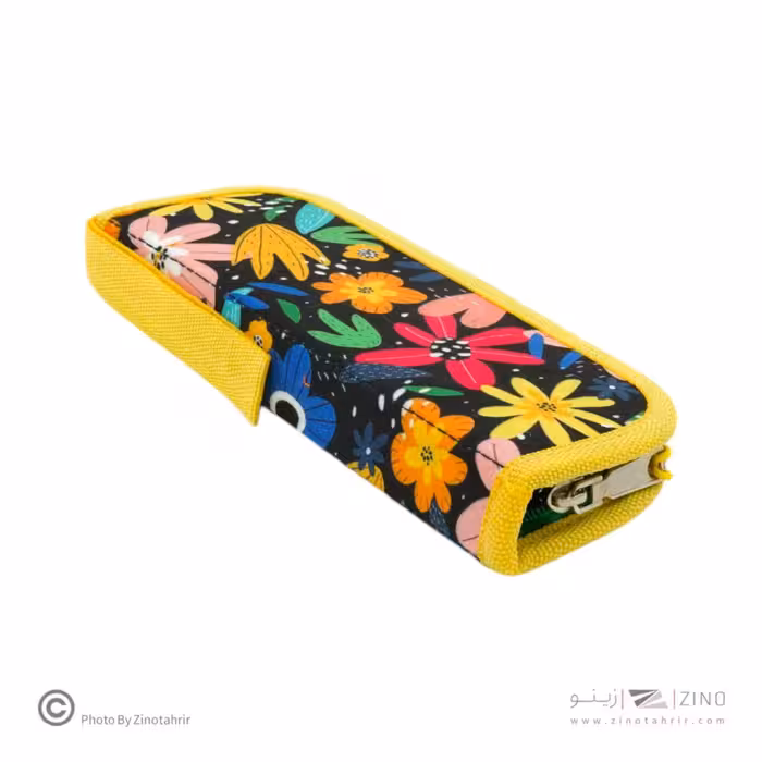 کیف مدادرنگی12عددی تک زیپ سری A لوتو