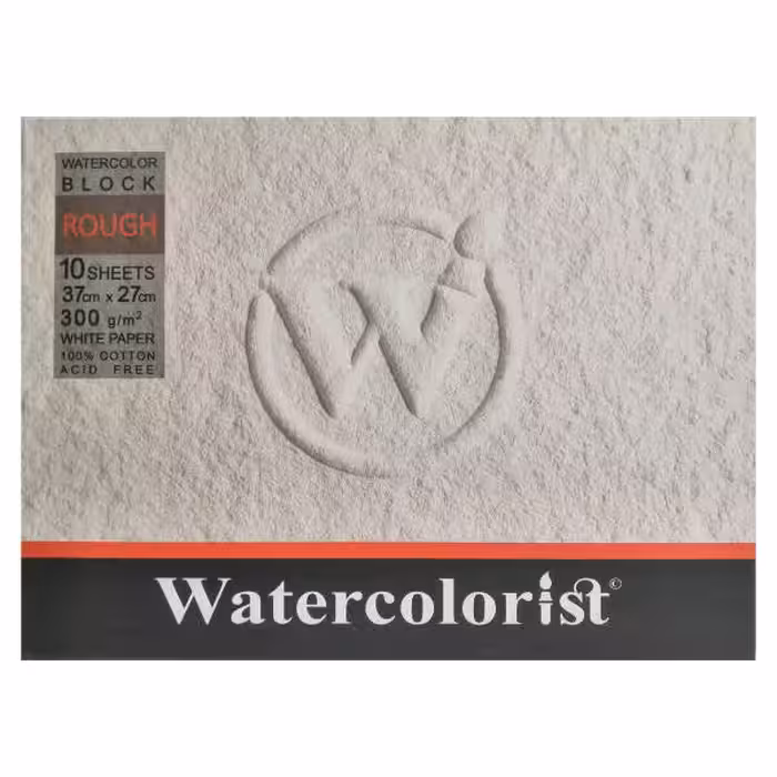 دفتر بلوکي واتر کالريست 300 گرمي راف