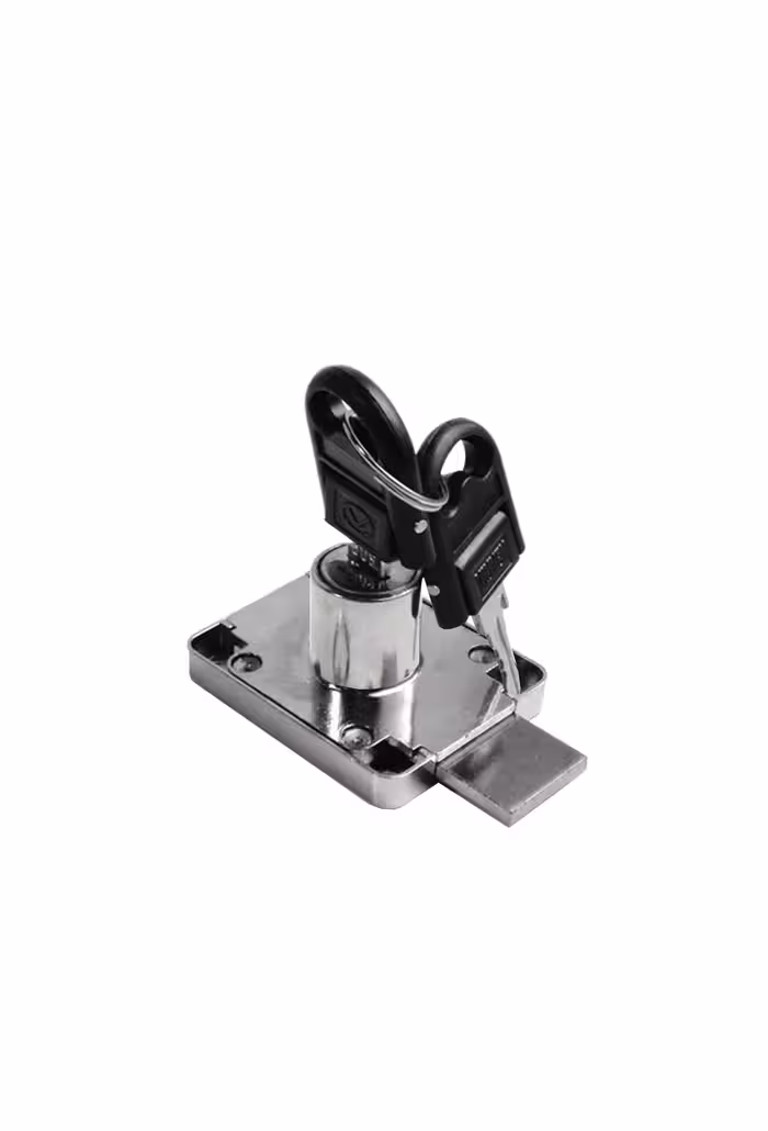 قفل کمد دو پله طرح رونیز توپی کوتاه