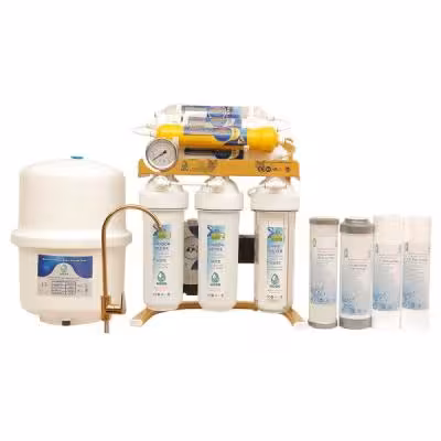 دستگاه تصفیه آب مدل X GOLD M800 به همراه پک 4 عددی فیلتر نشاط