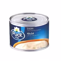 خامه استریلیزه پوک Puck وزن 160 گرم