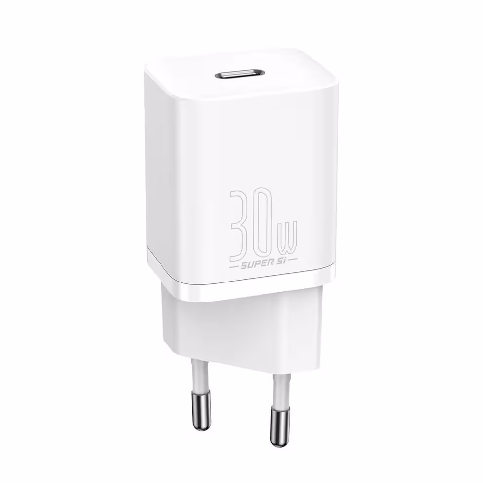 شارژر دیواری 30 وات بیسوس مدل Baseus CCSUP-J02 Super Si