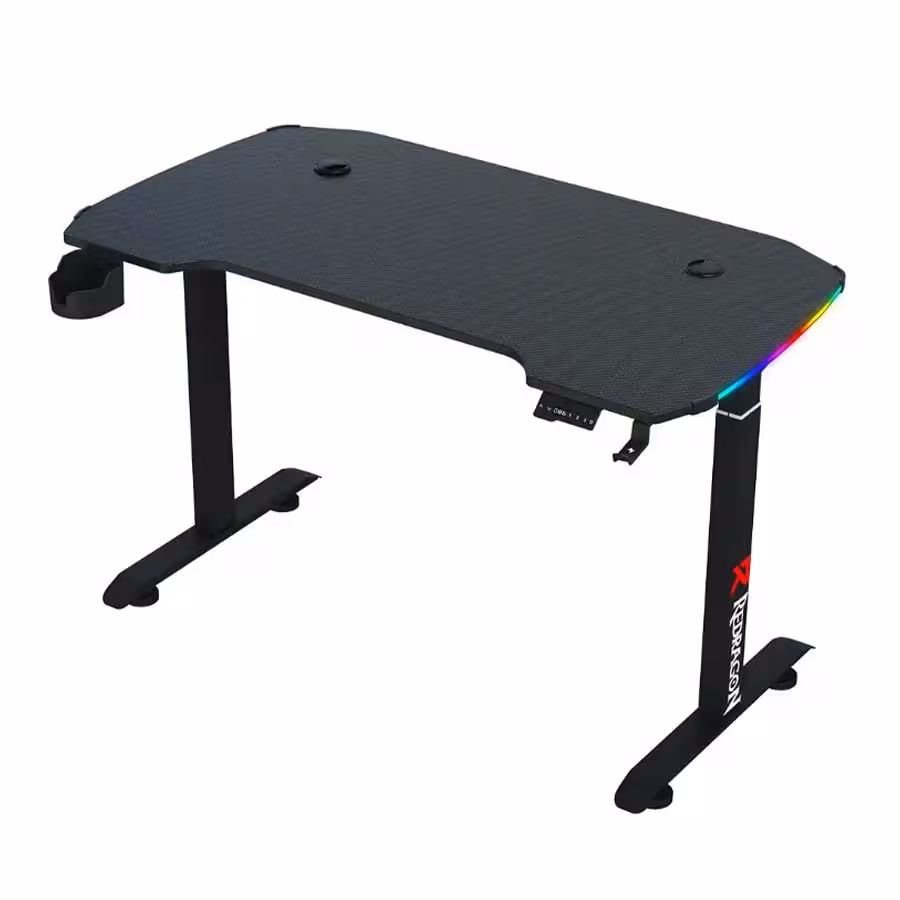 قیمت و خرید میز کامپیوتر گیمینگ موتور دار ردراگون مدل GD-3320-S 120cm RGB | یاس ارتباط