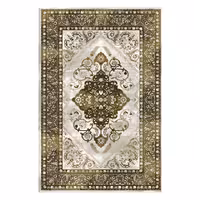 فرش مخمل هازان ترک طرح سنتی کد O106