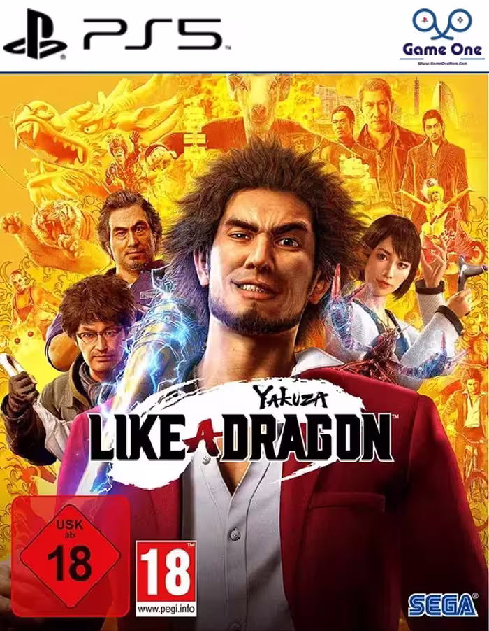 بازی کنسول پلی استیشن 5 (PS5) مدل Yakuza: Like a Dragon