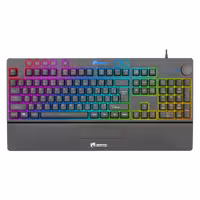 کیبورد مخصوص بازی گرین مدل GK703-RGBسوییچ ممبران ، Full Size، نورپردازی RGB | کالا مکس