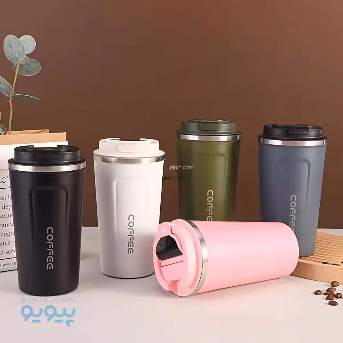 تراول ماگ دماسنج دار دو درب