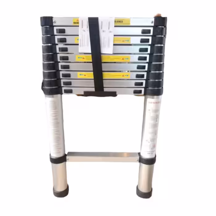 نردبان تلسکوپی 4 متر یکطرفه پلاس آلمان مدل 9084