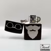 فندک زیپو بنزینی مشکی خاص|140404113