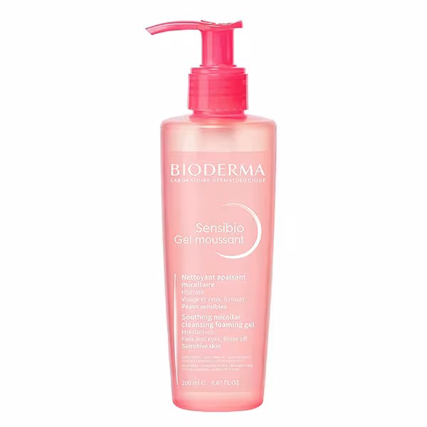 ژل شستشو صورت پوست حساس بایودرما ( BIODERMA – Sensibio Gel Moussant 200ml )