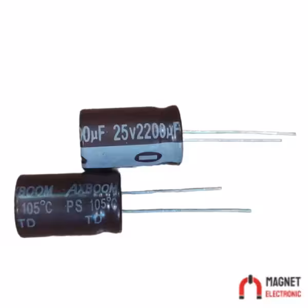 2200UF 25V خازن الکترولیت
