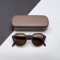 عینک چوبی دست‌ساز میدو مدل O019